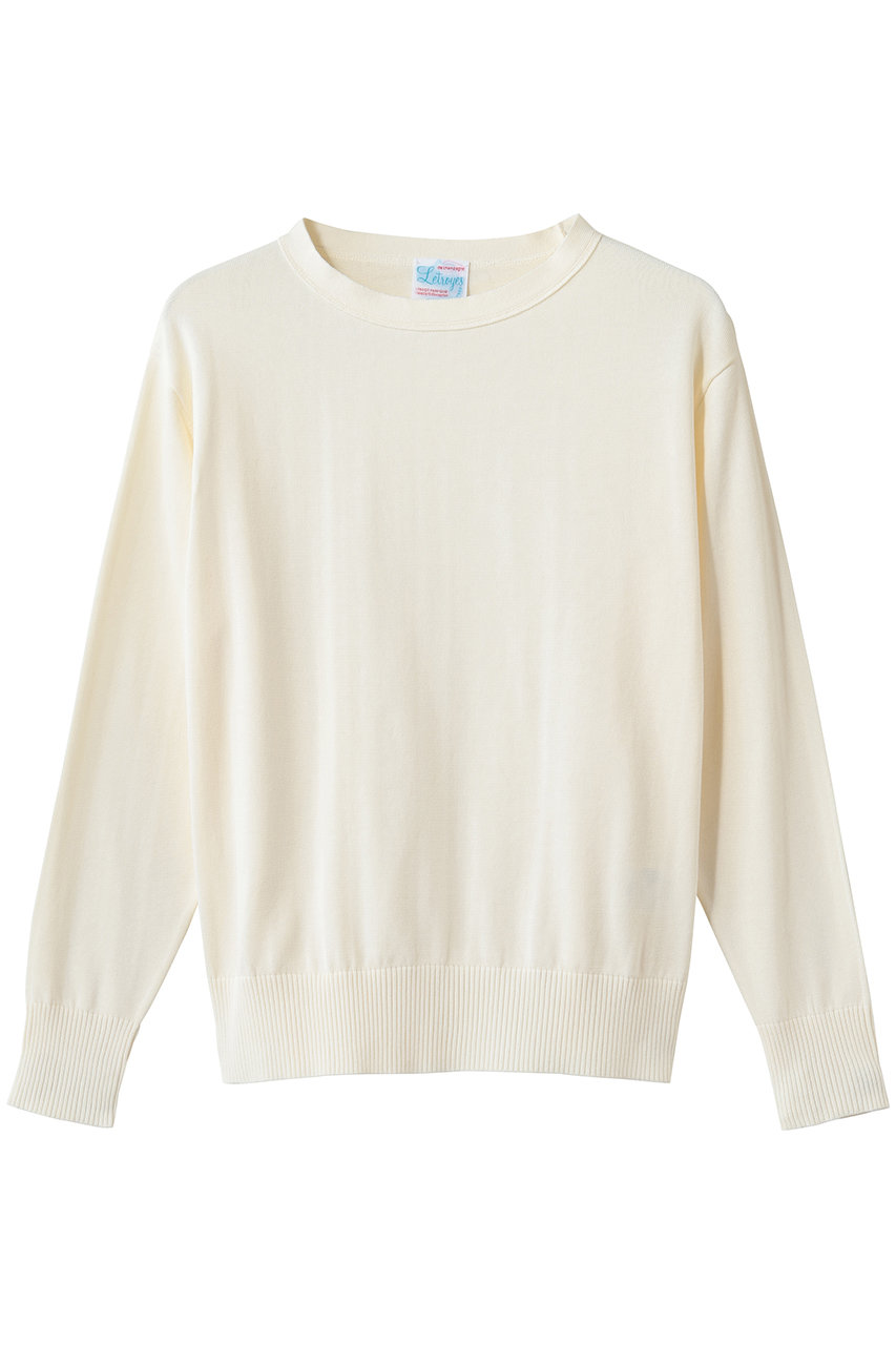 Letroyes ルトロワ 長袖ポロシャツ ホワイト フランス製 コットン100 LACOSTE（ラコステ） フランス企画 長袖 ポロシャツ LACSTE L1312-51