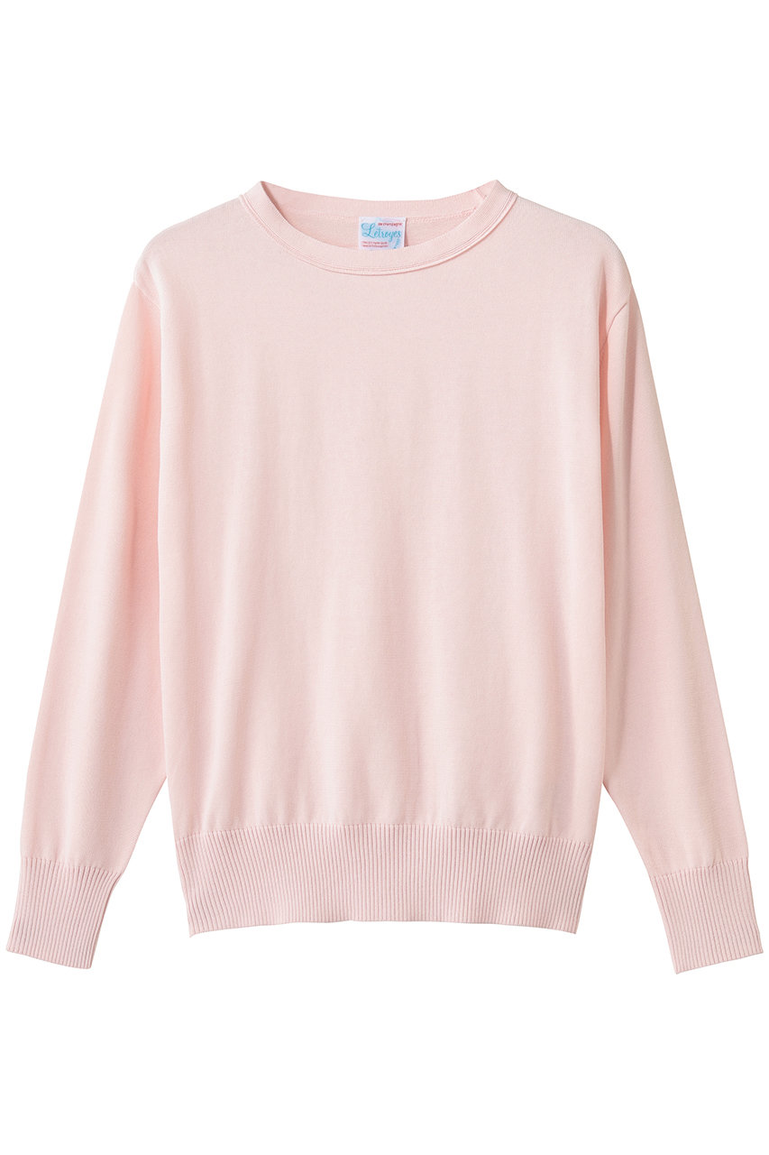 エリオポール/HELIOPOLEの【Letroyes】TOMAS クルーネックプルオーバー(ピンク系/16028002041LN)