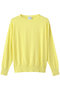 【Letroyes】TOMAS クルーネックプルオーバー エリオポール/HELIOPOLE イエロー