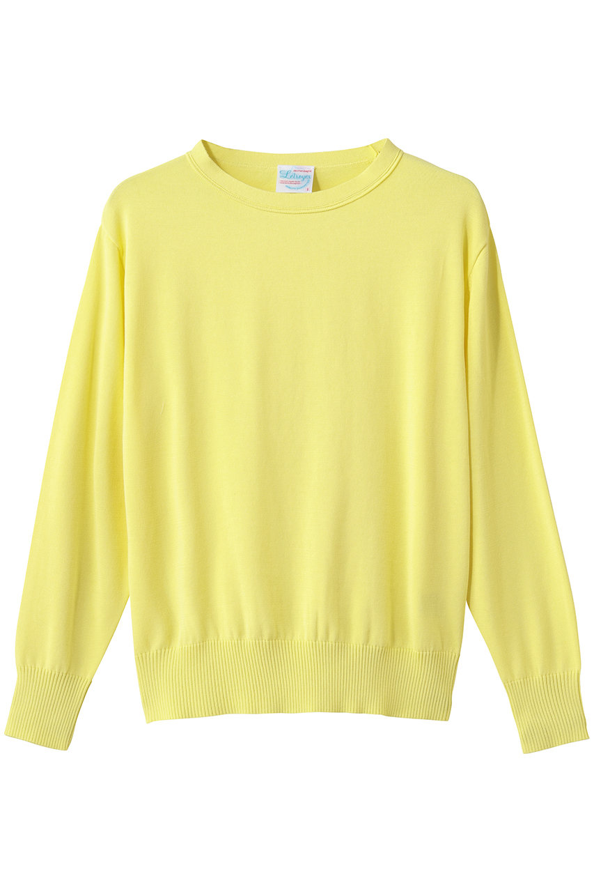 エリオポール/HELIOPOLEの【Letroyes】TOMAS クルーネックプルオーバー(イエロー/16028002041LN)