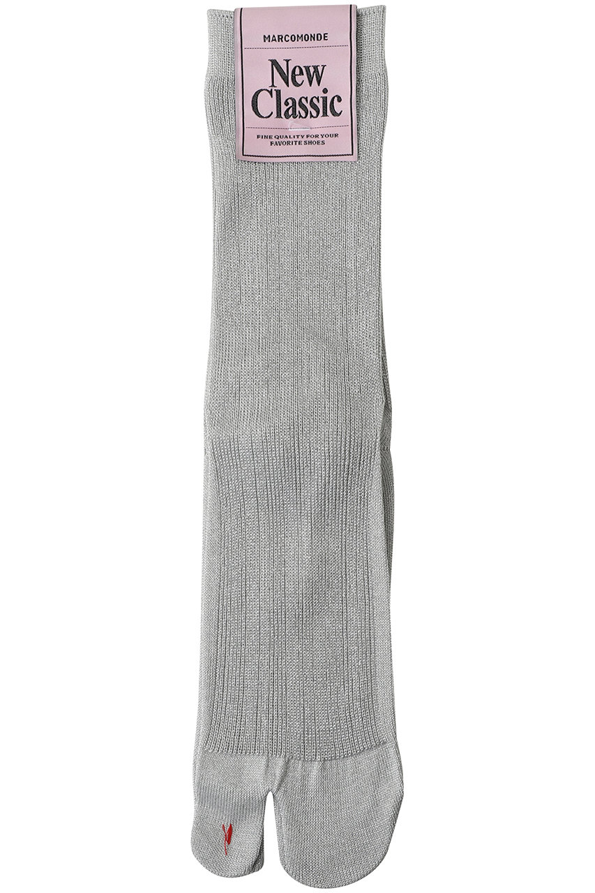 エリオポール/HELIOPOLEの【MARCOMONDE】グリッタータビソックス(シルバー/16574006085MR)