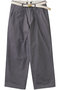 【MASTER&Co.】チノベルトパンツ エリオポール/HELIOPOLE グレー