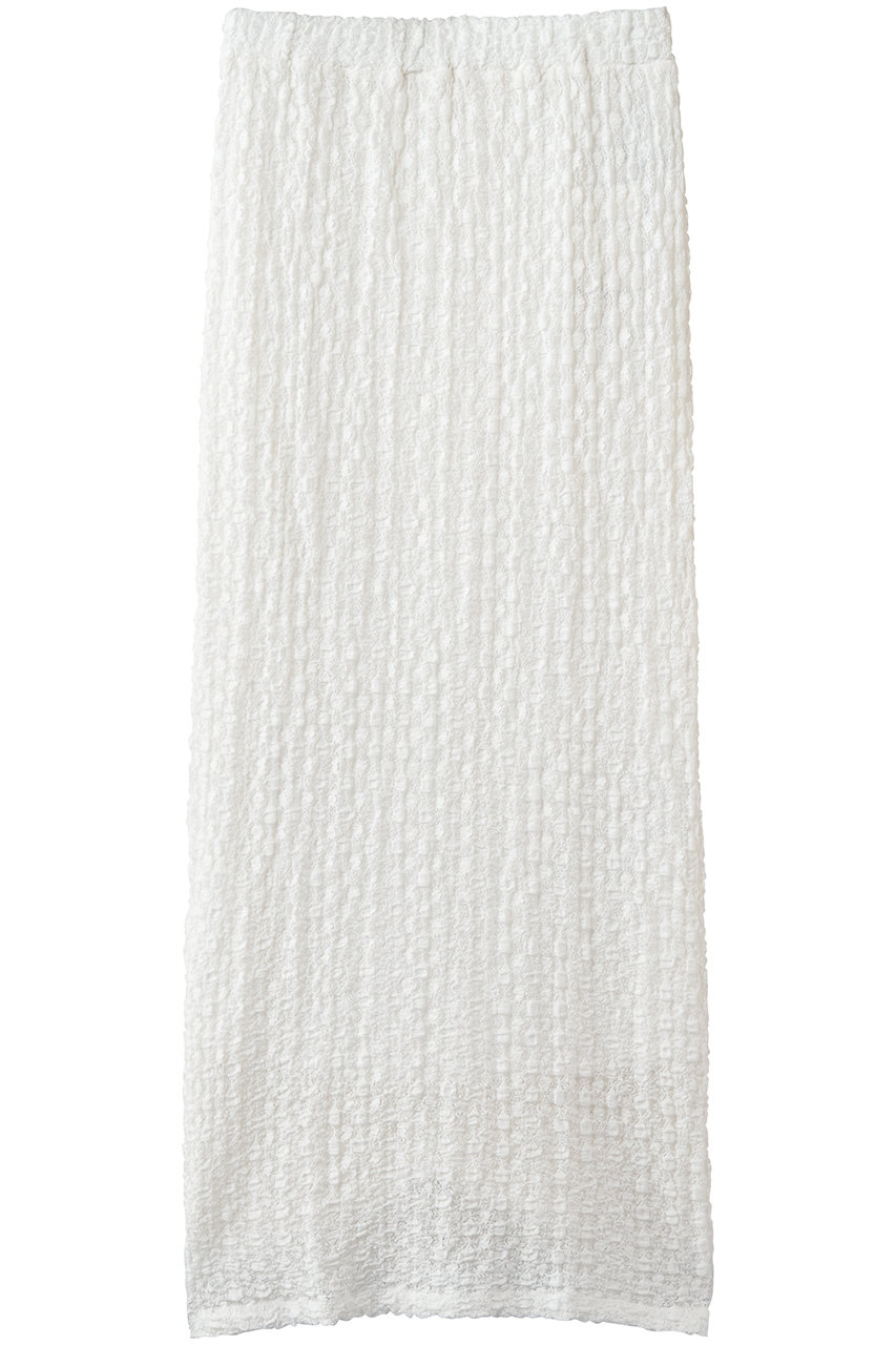 エリオポール/HELIOPOLEのストレッチレースタイトスカート(ホワイト/16003030067HN)