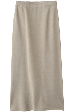 エリオポール/HELIOPOLEのFADE リブニットIラインスカート(110700/110703)