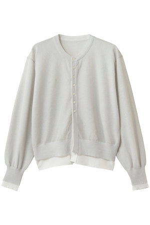 エリオポール/HELIOPOLEのレイヤードニットリバーシブルカーディガン(110300/110303)