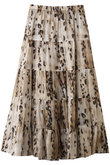 【COUTURE D’ADAM】LEOPARD PRINT ティアードスカート