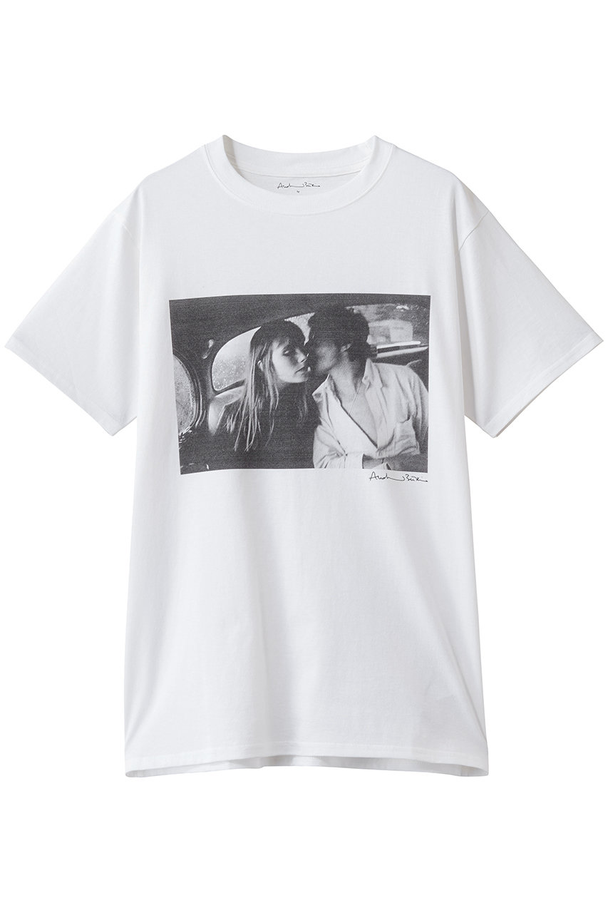 エリオポール/HELIOPOLEの【COUTURE D’ADAM】JANE & SERGE IN THE TAXI Tシャツ(ホワイト/16458009051CN)