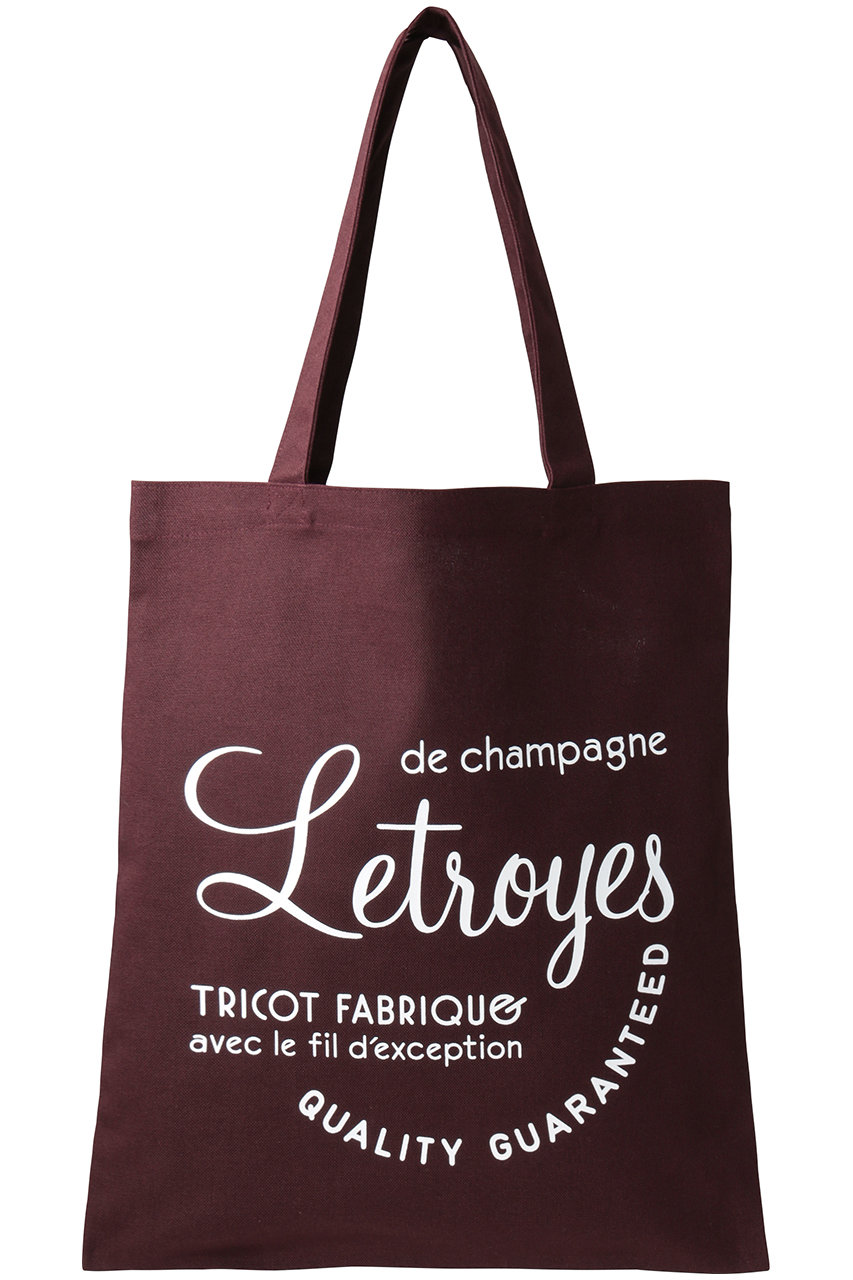 HELIOPOLE 【Letroyes / ルトロワ】Letroyes TOTE バッグ (ボルドー, F) エリオポール ELLE SHOP