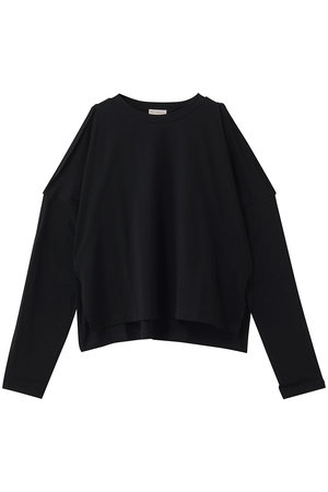 エリオポール/HELIOPOLEの【PROTAGONISTA】オープンショルダーロングスリーブカットソー(110100/110103)