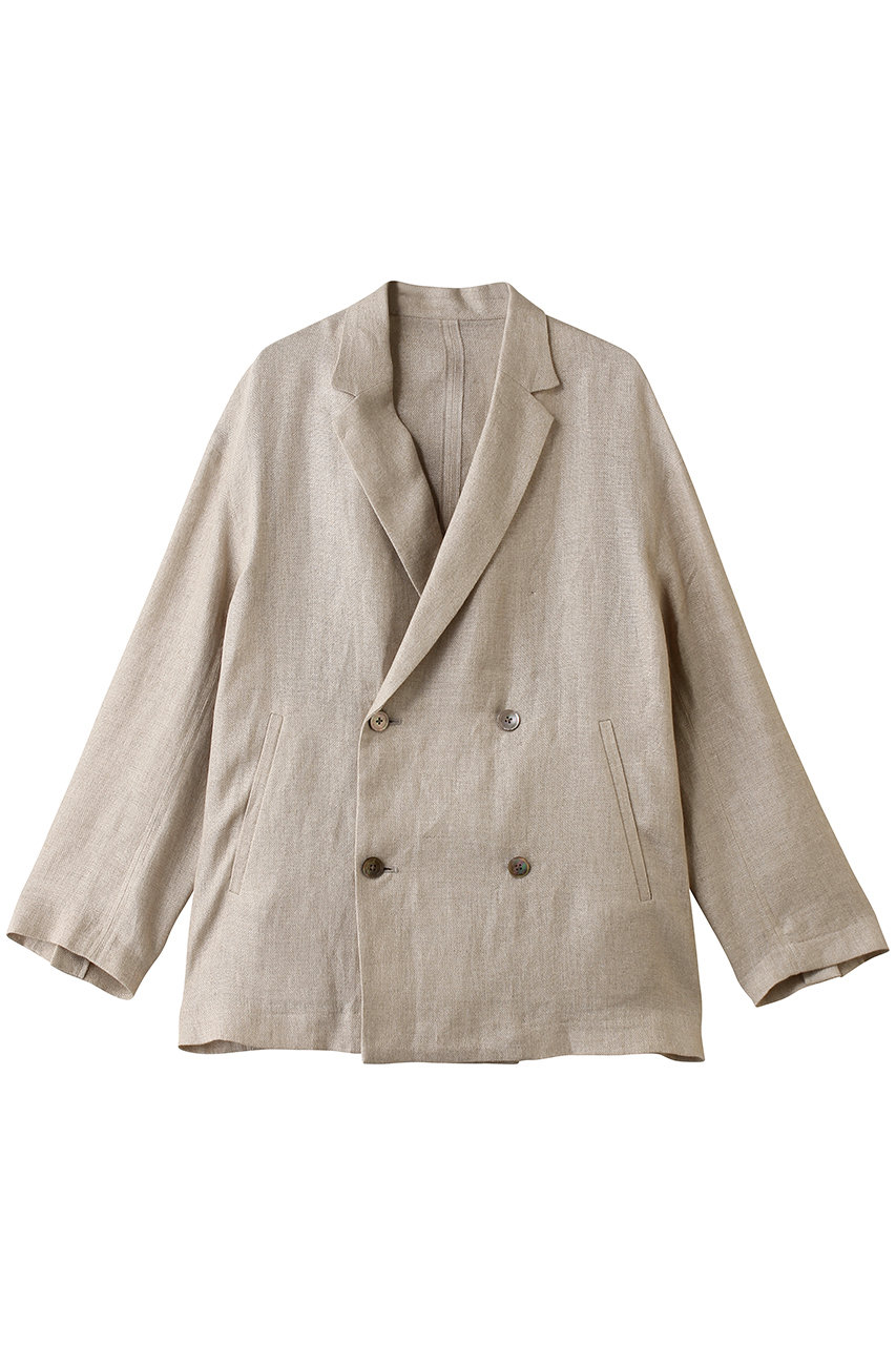 エリオポール/HELIOPOLEのDUNGAREESリネンジャケット(ベージュ/16003020012HN)
