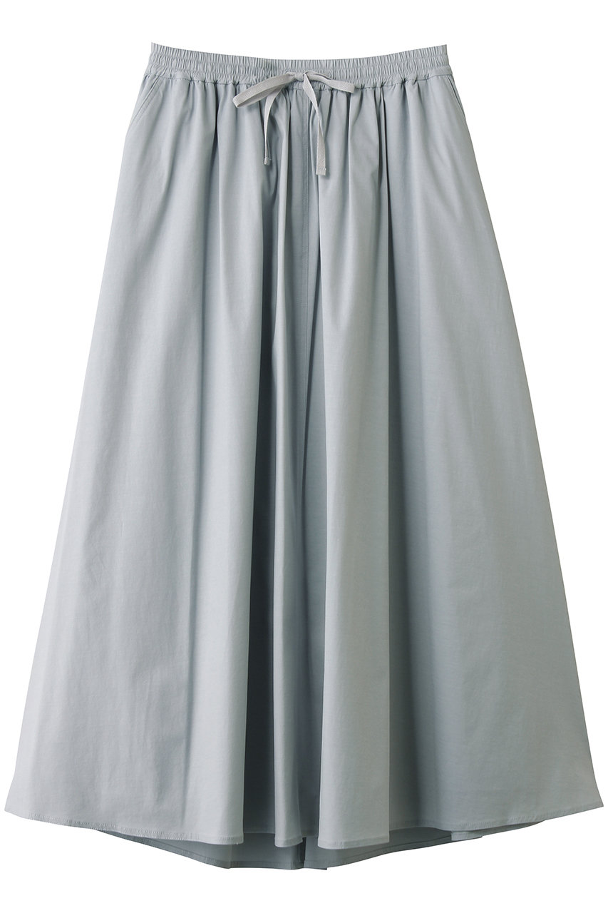 エリオポール/HELIOPOLEのソローストリングギャザースカート(スカイブルー/16003024067HN)