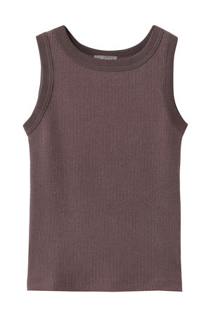 エリオポール/HELIOPOLEのFADE リブタンクトップ(110100/110101)