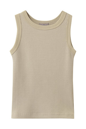 エリオポール/HELIOPOLEのFADE リブタンクトップ(110100/110101)