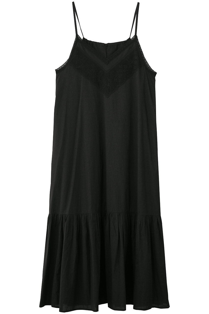 エリオポール/HELIOPOLEの【normment】MANNY レースキャミドレス(ブラック/16017008014NN)