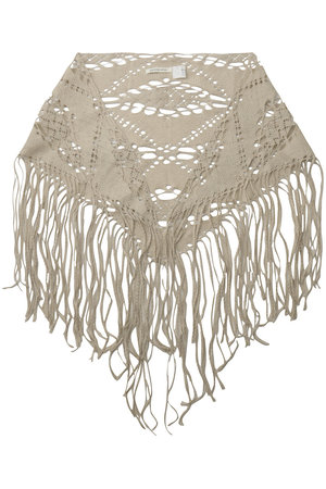 エリオポール/HELIOPOLEの【ASAUCE MELER】トライアングルレースストール(140100/140101)