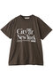 【GOOD ROCK SPEED】NYC Tシャツ エリオポール/HELIOPOLE ブラウン