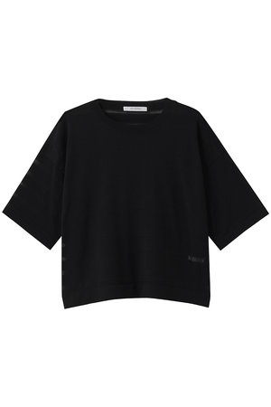 エリオポール/HELIOPOLEのシアーボーダーニットクルーネック(110300/110301)