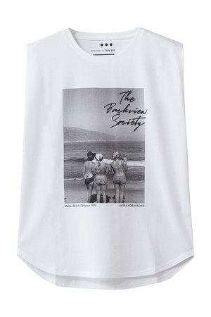 エリオポール/HELIOPOLEの【THREE DOTS】GRAPHIC タンクトップ(110100/110101)