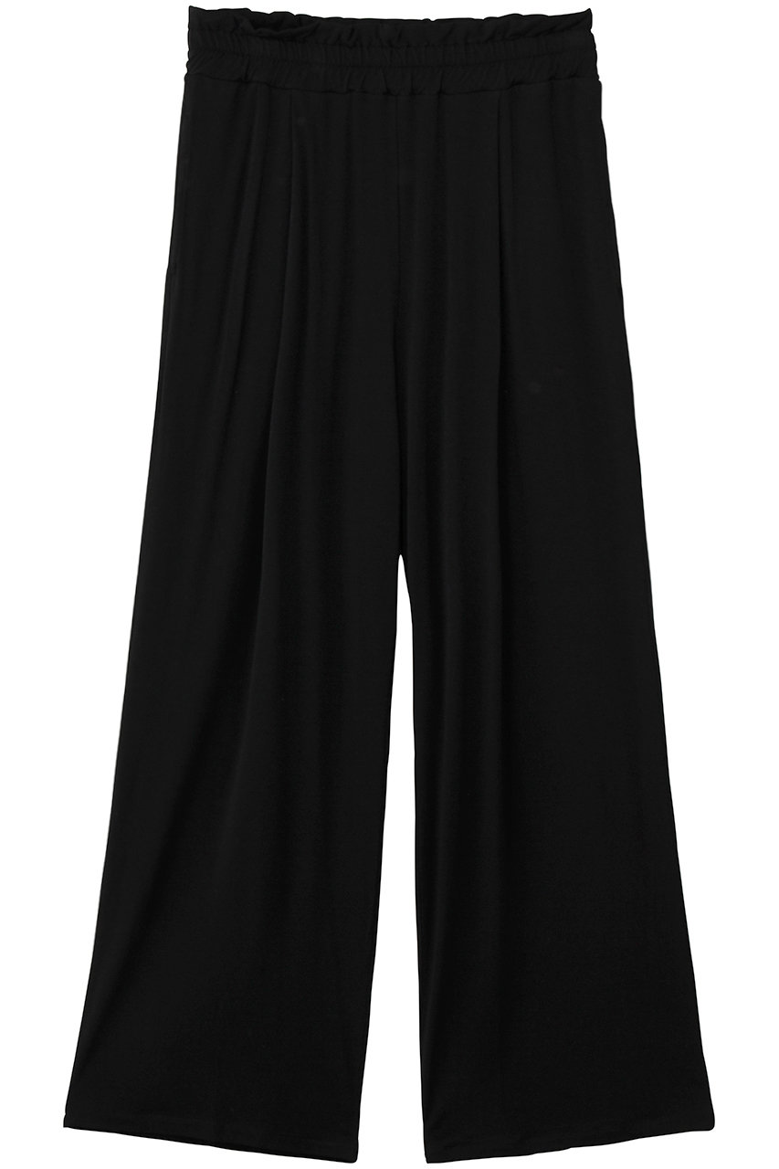 エリオポール/HELIOPOLEの【THREE DOTS】TRAVEL LINE イージーパンツ(ブラック/16047015051TN)