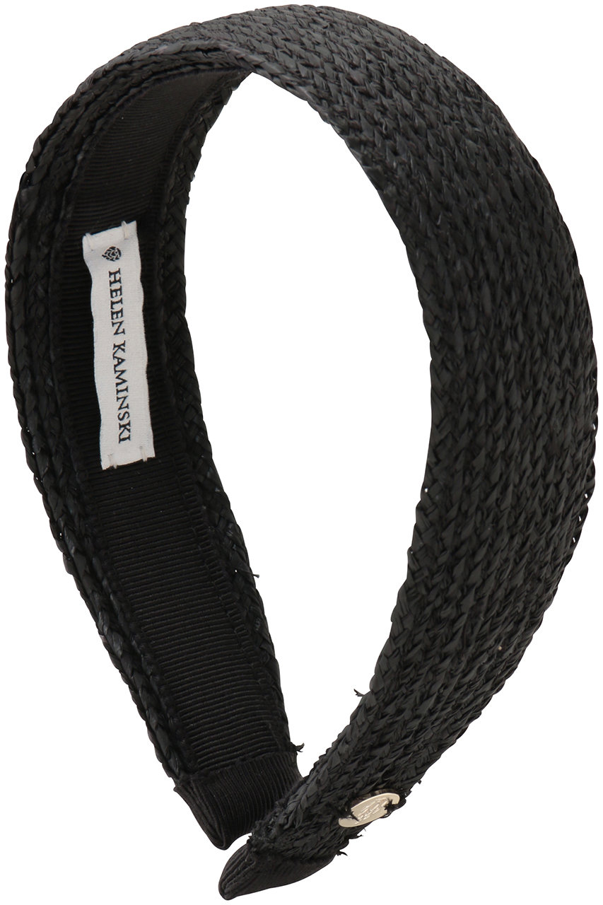 エリオポール/HELIOPOLEの【HELEN KAMINSKI】RAFFIA BRAID ヘッドバンド(チャコールグレー/16056002091HN)