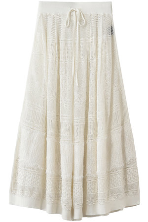 エリオポール/HELIOPOLEの【boussole】レースフレアスカート(110700/110703)