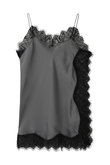 サテンレースキャミソール