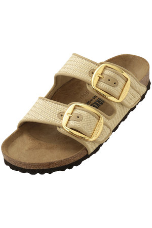 エリオポール/HELIOPOLEの【BIRKENSTOCK】Arizona Big Buckle TEX Raffia(130200/130201)