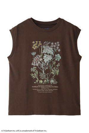 エリオポール/HELIOPOLEの【GOOD ROCK SPEED】LIFE PC / FLOWER SLEEVELESS Tシャツ