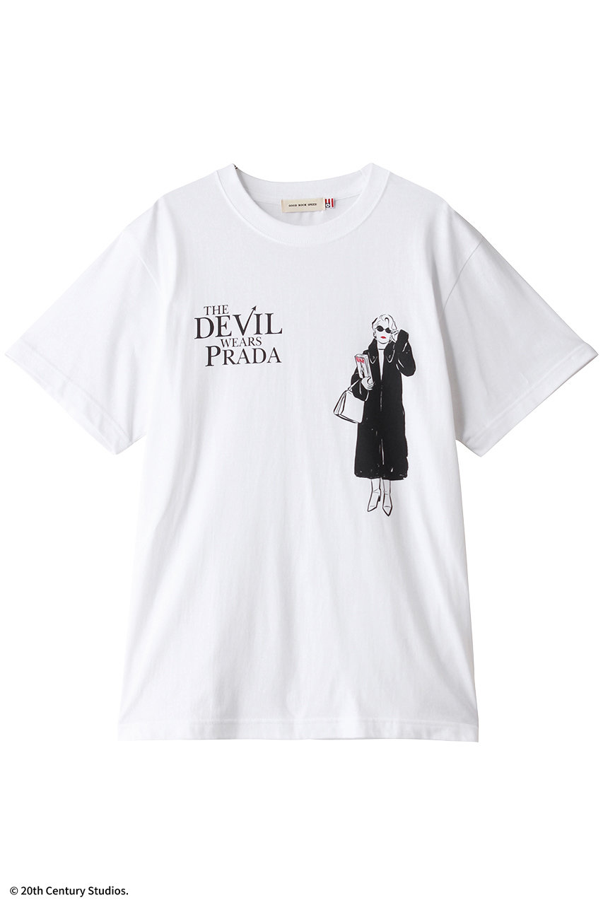 エリオポール/HELIOPOLEの【GOOD ROCK SPEED / グッドロックスピード】The Devil Wears Prada Tシャツ MS(ホワイト/16373007051GN)
