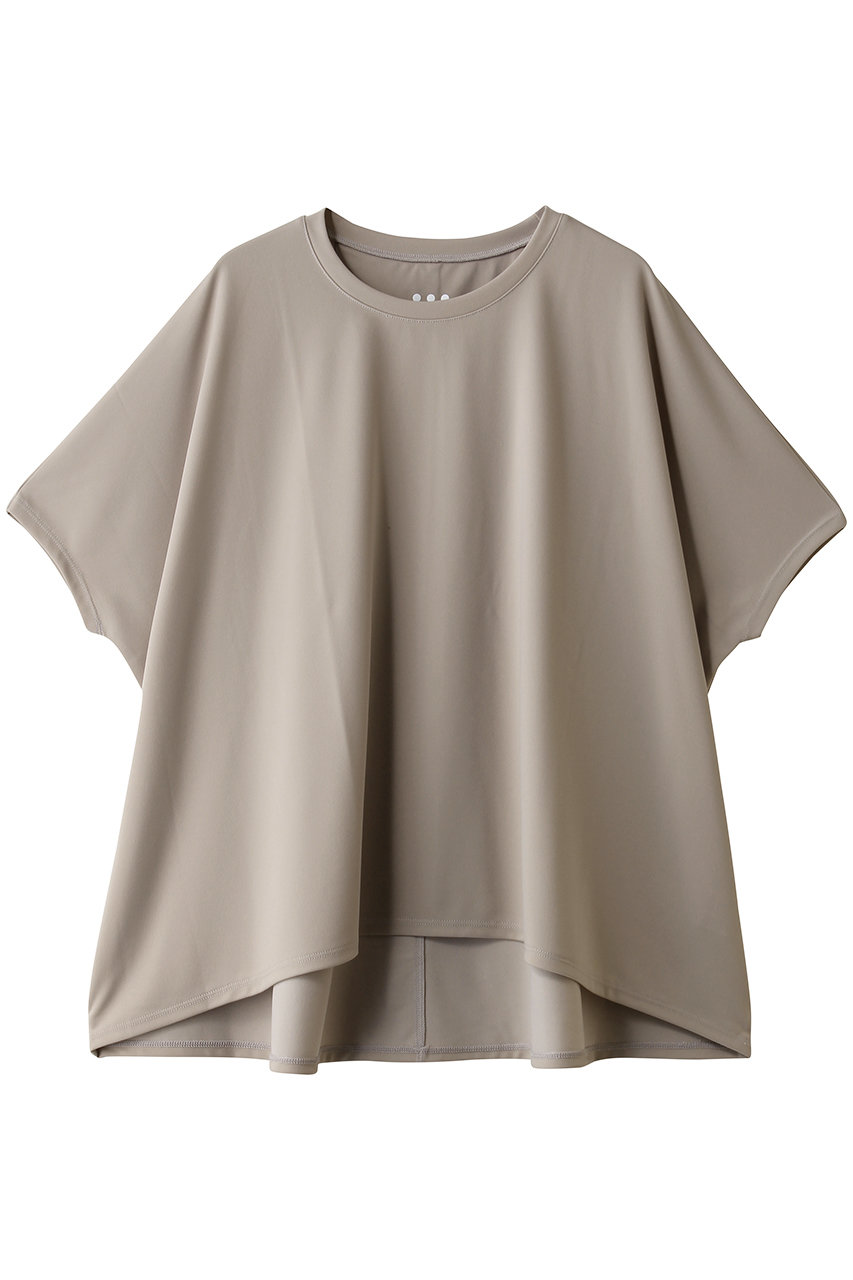 エリオポール/HELIOPOLEの【three dots / スリードッツ】PLAYFUL OUTFIT DOLMAN Tシャツ(ブラウン/26047003051TR)
