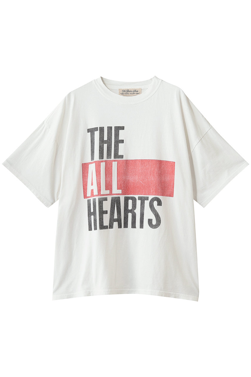 エリオポール/HELIOPOLEの【REMI RELIEF / レミレリーフ】THE ALL HEARTS BIG Tシャツ(アイボリー/26048002051RN)