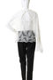 【boussole】LACE BIG COLLAR 2wayブラウス エリオポール/HELIOPOLE