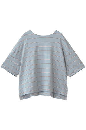 エリオポール/HELIOPOLEのレトロマルチボーダーTシャツ(110100/110102)