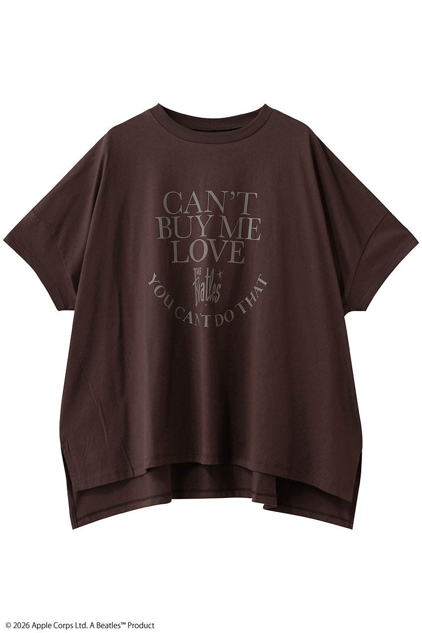 エリオポール/HELIOPOLEの【GOOD ROCK SPEED】BEATLES PRINT BIG Tシャツ(ブラウン/26373004051GN)
