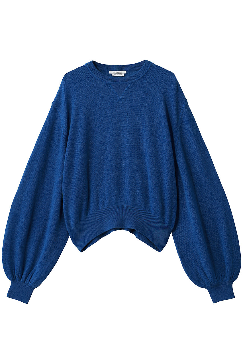 エリオポール/HELIOPOLEの【Couture d’Adam】ARABIAN SLEEVE CASHMERE プルオーバー(ブルー/26458007051CN)
