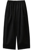 SY SUEDE バレルレッグタックパンツ
