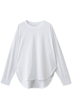 エリオポール/HELIOPOLEの【three dots / スリードッツ】SANDED JERSEY LOOSE LONG Tシャツ(110100/110103)