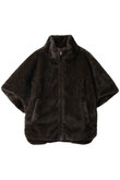 【three dots / スリードッツ】VELOUR FUR MILLY ブルゾン