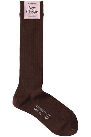 エリオポール/HELIOPOLEの【MARCOMONDE / マルコモンド】Wool wide ribbed ハイソックス(140700/140701)