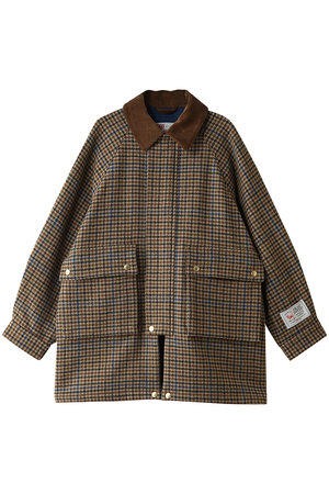 エリオポール/HELIOPOLEの【Traditional Weatherwear / トラディショナル ウェザーウェア】ELTON HT BROWN GUNCLUB ブルゾン(110800/110802)