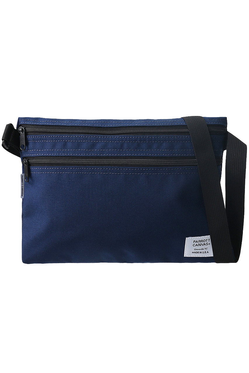 SALE 【20%OFF】 HELIOPOLE エリオポール 【PARROTT CANVAS】 サコッシュ ネイビー