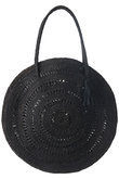 【MAISON NH PARIS】サークル型ラフィアバッグ