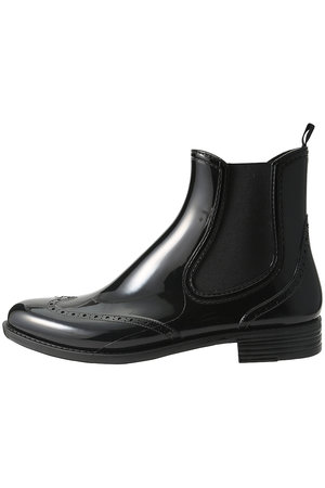 エリオポール/HELIOPOLEの【Traditional Weatherwear】サイドゴア ウイングチップ レインブーツ