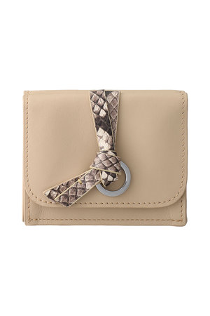 エリオポール/HELIOPOLEの【GRES】スムースレザーミニウォレット