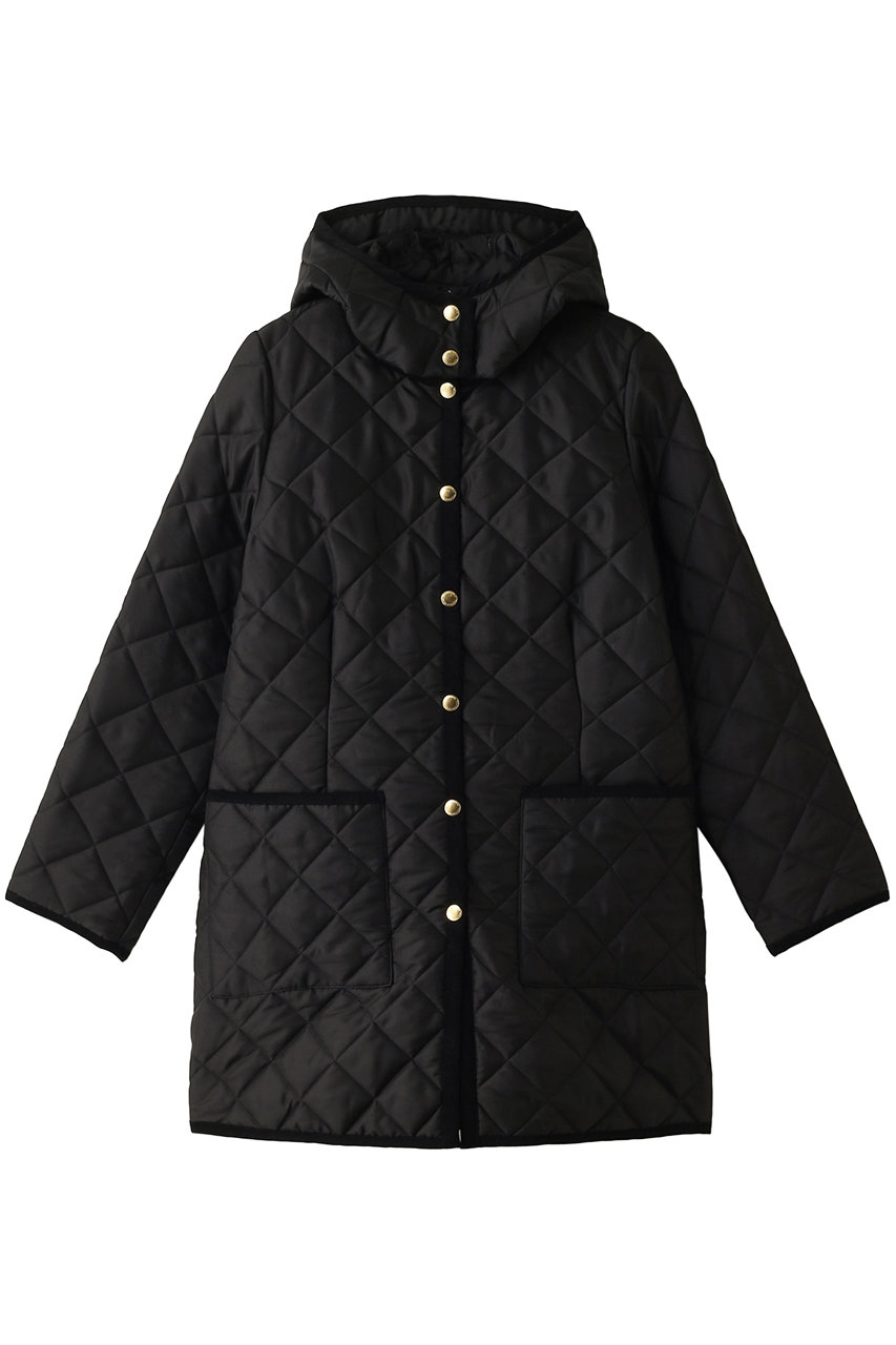 HELIOPOLE エリオポール 【Traditional Weatherwear】【ARKLEY】 with DETACHABLE HOOD/ロングコート ブラック
