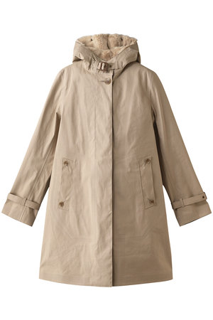 【Traditional Weatherwear / トラディショナル ウェザーウェア】【DELVINE】 with FUR ファーライナーAラインコート