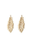 FEUILLE strass ピアス
