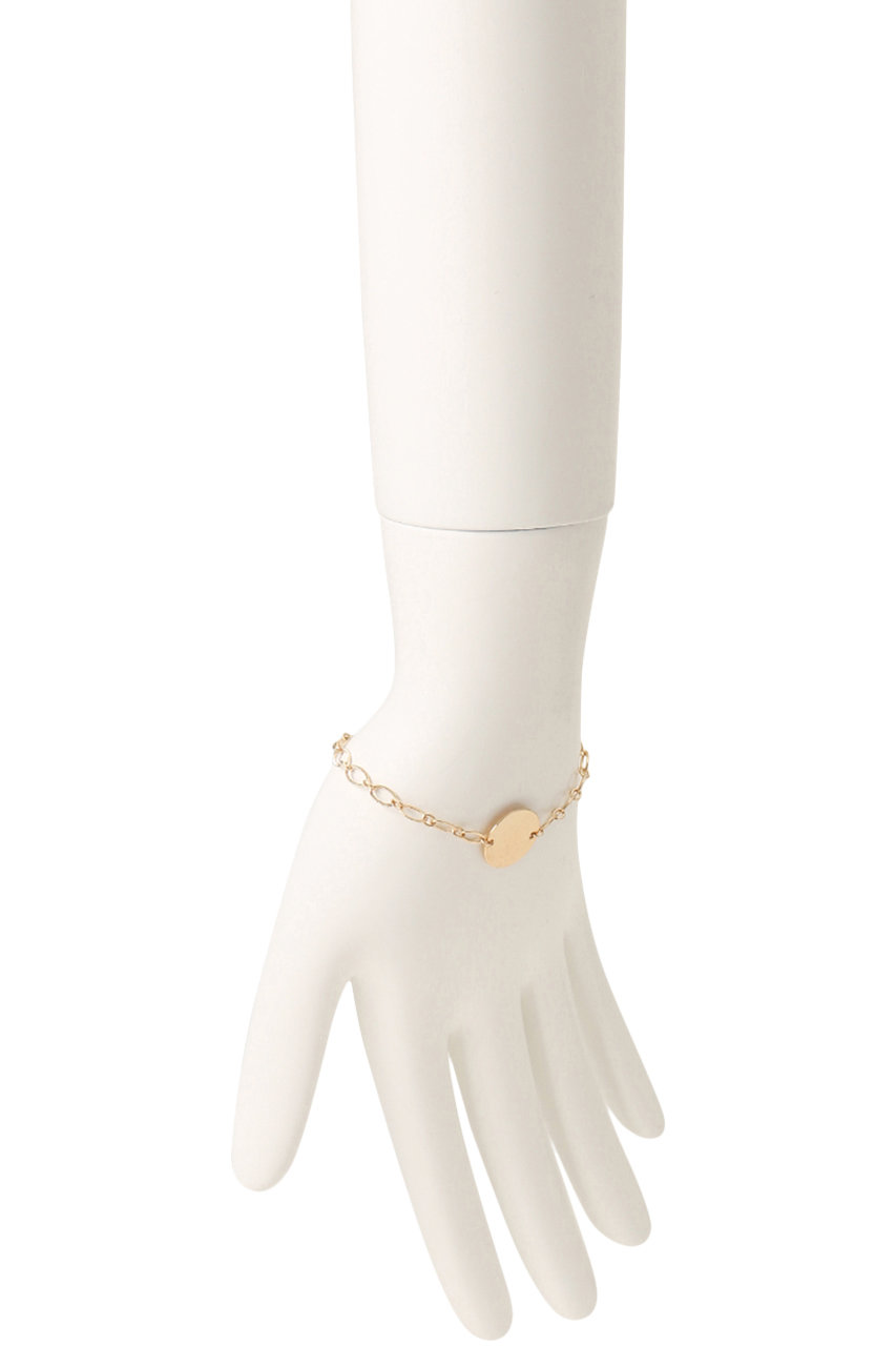 ひ659 超美品 PANNETA　パネッタ　蛇腹 ブレスレット　ゴールド 0274mtl.jpg