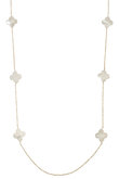 6 TREFLES NACREネックレス