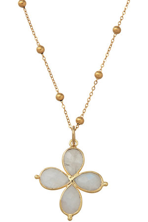 バイ サン・スワサント・キャトル パリ/by 164 PARISのFLORネックレス(150200/150201)